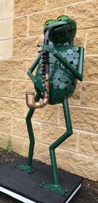 Frog on Sax Frog on Sax