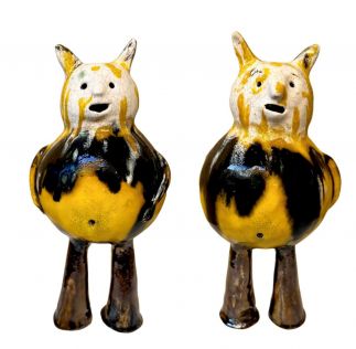 Fashion Statement (Gold slacks)