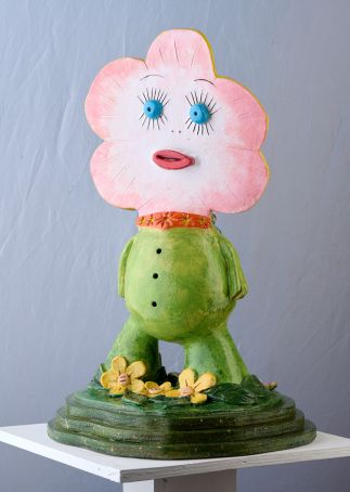 Phyllis Surfing The Lilly Pad Pond.